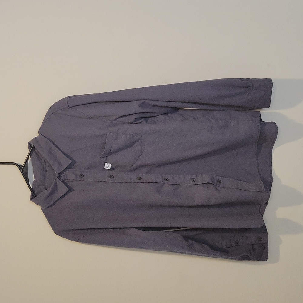 Diamond Supply Co Button down grey shirt new street wear casual wear long sleeve